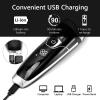 ALQPPM Electric Razor for Men, Electric Shaver Waterproof Fast Charging Men's Shaver Rechargeable Electric Razor Beard Trimmer Shaving Machine view 4