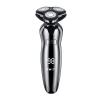 ALQPPM Mens Electric Shaver Razor Beard Trimmer Rotary Shaver Cordless Sideburn Trimmer Nose Trimmer Wet Dry Shaver Waterproof USB Rechargeable 3 in 1 view 1