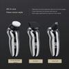 ALQPPM Mens Electric Shaver Razor Beard Trimmer Rotary Shaver Cordless Sideburn Trimmer Nose Trimmer Wet Dry Shaver Waterproof USB Rechargeable 3 in 1 view 4