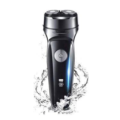 ALQPPM Electric Shaver for Men, Rechargeable Rotary Shaver with Pop-up Trimmer, Waterproof Wet and Dry, Electric Razors for Men