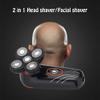 ALQPPM Head Shavers for Bald Men,Electric Shavers for Men Cordless Rechargeable Wet Dry,5-in-1 Waterproof Electric Razor Rotary Shaver Grooming Kit with Hair Clippers Beard Trimmer Nose Hair Trimmer view 3