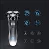 ALQPPM Electric Razor, 3D Rechargeable Waterproof Electric Shaver, Wet & Dry Rotary Shavers for Men Electric Shaving Razors with Pop-up Trimmer, LED Display 150 Mins Battery Life for Shaving view 4