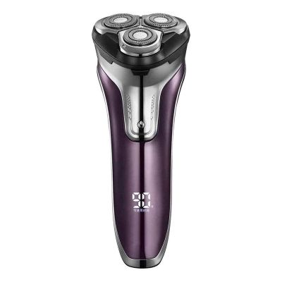 ALQPPM Rechargeable Electric Shaver with PopUp Trimmer Wet Dry IPX7 Waterproof,Multifunctional Electric Razor
