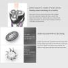 ALQPPM Rechargeable Electric Shaver with PopUp Trimmer Wet Dry IPX7 Waterproof,Multifunctional Electric Razor view 4