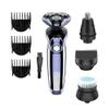 ALQPPM Electric Shavers for Men, Mens Electric Razor, Dry Wet Waterproof Man Rotary Facial Shaver Face Shaver Cordless Travel USB Rechargeable with Beard Trimmer for Husband Shaving view 1