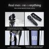 ALQPPM Electric Shavers for Men, Mens Electric Razor, Dry Wet Waterproof Man Rotary Facial Shaver Face Shaver Cordless Travel USB Rechargeable with Beard Trimmer for Husband Shaving view 3