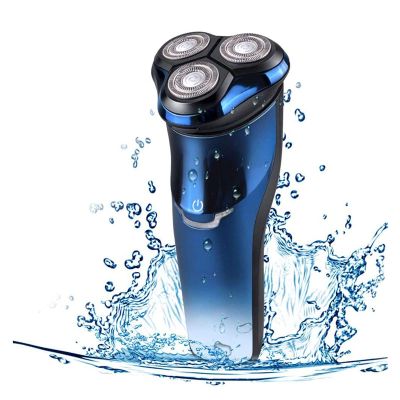ALQPPM Electric Razor Rotary Shaver for Men 3D Rechargeable Cordless Shavers Mens Wet & Dry Razors for Shaving, IPX7 Waterproof