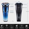 ALQPPM Electric Razor Rotary Shaver for Men 3D Rechargeable Cordless Shavers Mens Wet & Dry Razors for Shaving, IPX7 Waterproof view 2