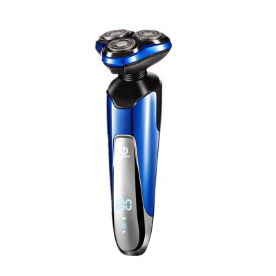 ALQPPM Electric Shaver, Rechargeable Wet & Dry Electric Shaver, Waterproof IPX6 Wet & Dry Cordless