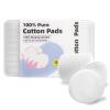 Boxed 100% Cotton Rounds for Face (150), Dual-Texture, Soft, Lint-Free Makeup Remover Pads, Hypoallergenic, Highly Absorbent view 1