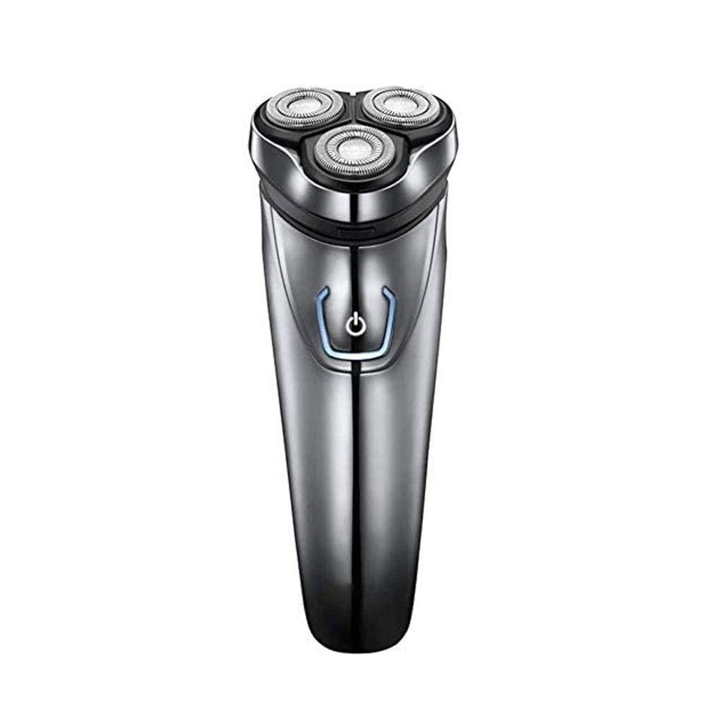 ALQPPM Electric Shavers for Men, Waterproof Wet & Dry Electric Razor for Men, Cordless Rechargeable Mens Rotary Razor with Pop-up Beard Trimmer