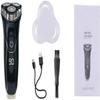 ALQPPM Electric Shavers for Men, Waterproof LCD Display Electric Shaver Beard Electric Razor for Men Facial Stubble Shaving Machine Rechargeable view 4