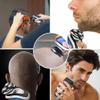 ALQPPM Electric Shavers for Men, Mens Electric Razor 2 in 1 Dry Wet Waterproof Face Rotary Shaver Travel USB Rechargeable for Dad Husband Man view 3