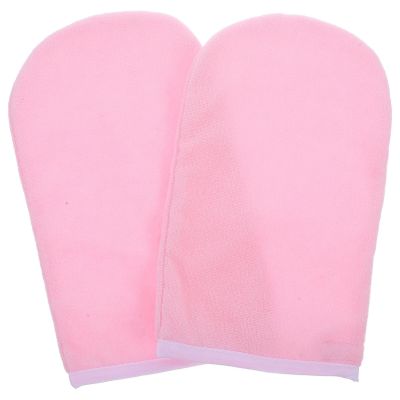 FRCOLOR Paraffin Wax Gloves Wax Bath Hand Mitts Moisturizing Gloves SPA Mittens for Hand Feet Pedicure Supplies