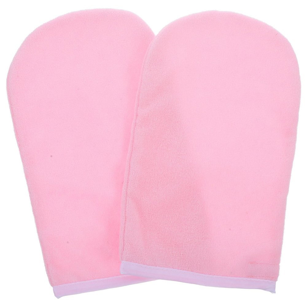 FRCOLOR Paraffin Wax Gloves Wax Bath Hand Mitts Moisturizing Gloves SPA Mittens for Hand Feet Pedicure Supplies