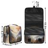 Gublec Hanging Travel Toiletry Bag Forest Mountain Toiletry Bags with Hanging Hook Portable Cosmetic Bag Makeup Organizer for Travel Business Trip view 2