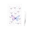 100 pcs Face Rhinestones, Colorful Aurora Self Adhesive Diamonds Face Sticky Gems with Tweezers Fabric Butterflies Multi-Style Sequin Stickers for Women Face Body Makeup view 1