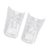 Barber Shoes Cover, High Transparent Hair Stylist Shoes Cover, Odorless Haircut Shoes Cover for Indoors Salon Beauty Hair Stylist view 1