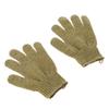 2Pcs Shower Bath Gloves Loofah Body Scrubber Wash Massage view 1