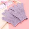 2Pcs Shower Bath Gloves Loofah Body Scrubber Wash Massage view 3