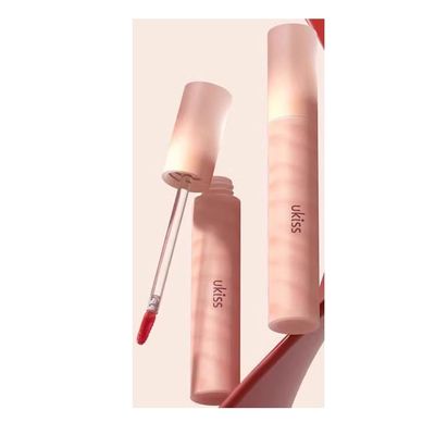 BeautyMall 1 PC Ukiss Long Lasting Water Lip Color, Liquid Lipstick, Light Weight Velvet Matte Lipstick Lip Glaze (W02#, 3.3g)