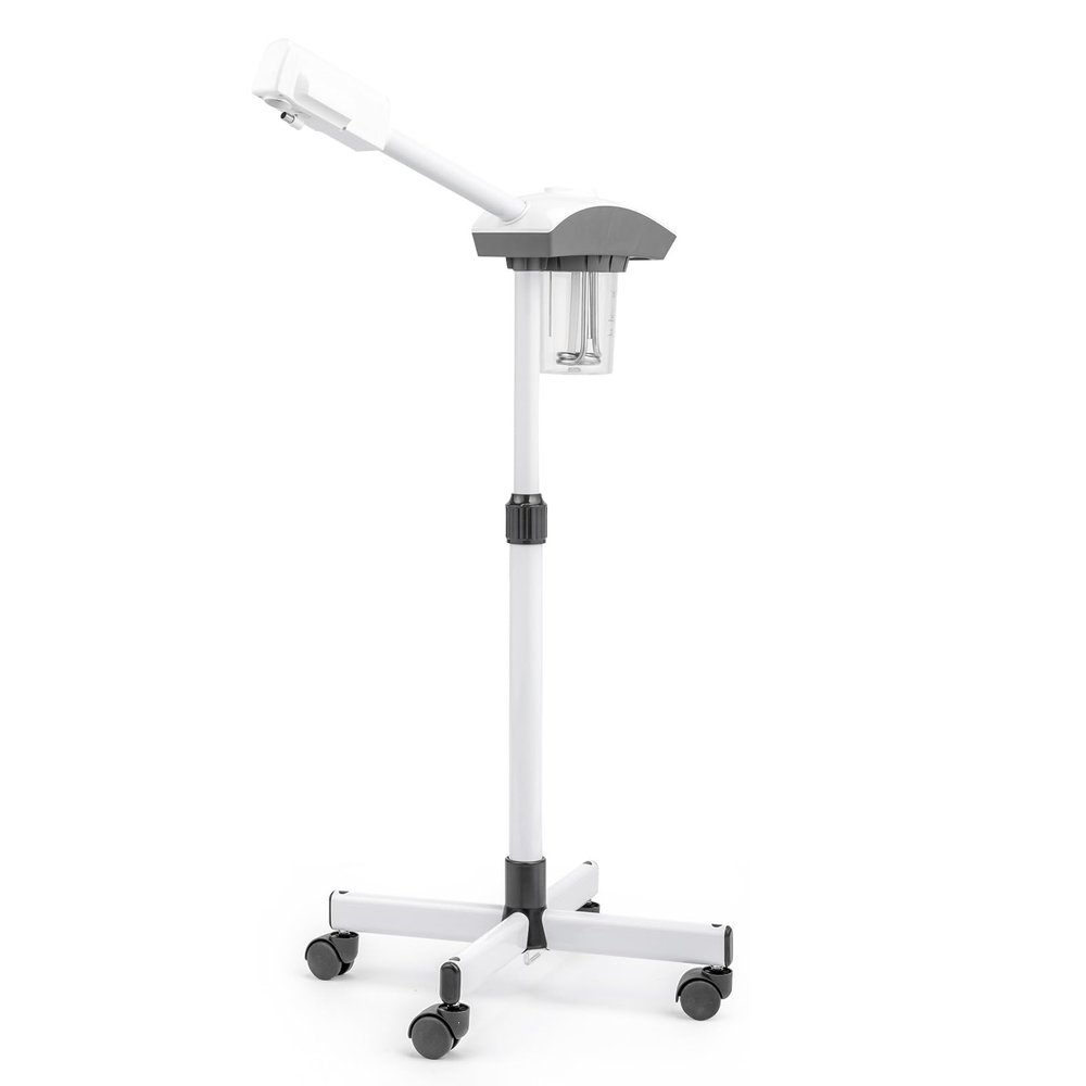 GODECOR Professional Facial Steamer Machine, Beautician Steamer Facial Spa, Hot Ionic Mist Face Steamer for Home Beauty Salon, Personal Skin Care Deep Cleaning, White