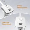 GODECOR Professional Facial Steamer Machine, Beautician Steamer Facial Spa, Hot Ionic Mist Face Steamer for Home Beauty Salon, Personal Skin Care Deep Cleaning, White view 3