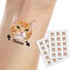 Custom Temporary Tattoos with Photo Personalized Face Tattoo with Name Logo Customized Tattoos Stickers Funny For Women Men Kids for Birthday Party Wedding Bachelorette Decor 15Pcs view 1