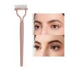 NinthAvenue Basics Eyelash Comb - Cosmetic Brushes Tool | Eyelash Definer Mascara Comb | Steel Tooth Eyebrow Comb | Mascara Applicator | Eye Lash Separator | Professional Eye Makeup Tools for Women view 2