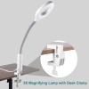 GODECOR 2 in 1 Professional Facial Steamer with 5X Magnification Lamp, Beautician Steamer Facial Spa, Hot Ionic Mist Face Steamer for Home Beauty Salon, Personal Skin Care Deep Cleaning, White view 4
