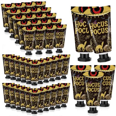 Heigble 48 Sets Halloween Hand Cream Gifts Bulk Travel Lotion Size Halloween Party Gifts Favors Ghost Spiderweb Skull Hand Cream Birthday Christmas Party Supplies for Guest