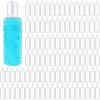 Roshtia 100 Pcs 3.4 oz Travel Bottles for Toiletries Clear Plastic Travel Size Containers Leak Proof Empty Refillable Liquid Containers Squeezable for Lotion Face Cream Shampoo Essential Oil (White) view 1