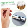 BEBEMOKO 500pcs Precision Cotton Swabs for Makeup Ear Cleaning and Nail Care Extra Long Tipped Applicators for Detailed Application and Versatile Cleaning Tasks view 4