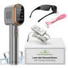 Herbishh IPL Laser Hair Removal Device, Painless Cooling Technology- 400,000 Flashes, Hair Removal Machine with 5 Intensity Levels, Skin Sensor & Dual Flash Modes- Manual & Auto, For Face & Body, Gray view 1