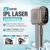 Herbishh IPL Laser Hair Removal Device, Painless Cooling Technology- 400,000 Flashes, Hair Removal Machine with 5 Intensity Levels, Skin Sensor & Dual Flash Modes- Manual & Auto, For Face & Body, Gray view 2