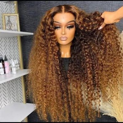 Angelic Alize 4/27 Curly Deep Wave (18), Brown