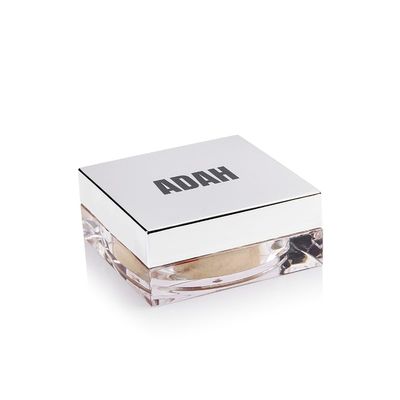 ADAH LAZORGAN Mineral Loose Powder Foundation, Luxe Finish, 2 Universal Shades, All-Day Wear, Smooth Coverage (Peachy Nude, Regular)