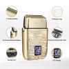 GSKY Electric Razor, Double Foil, Foil Shavers for Men,Electric Shavers for Men,Cordless Barber Shaver Beard Trimmer view 2