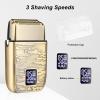 GSKY Electric Razor, Double Foil, Foil Shavers for Men,Electric Shavers for Men,Cordless Barber Shaver Beard Trimmer view 3
