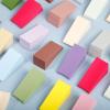 50 PCS Mini Applicator Wedges Triangle Makeup Sponges Colorful Sponge Puff Applicator Pads Foundation Sponge Puff for Blending view 3