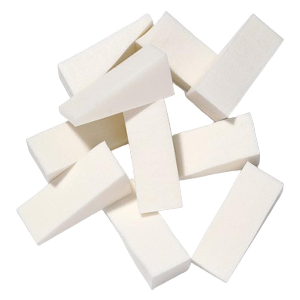 24 PCS Wedge Shaped Sponge Foam Makeup Wedges Mini Applicator Wedges Triangle Makeup Sponges for Foundation Liquid Cream Concealer