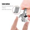 Greensen Manual Stainless Steel Nose Hair Trimmer Safer Than Electric Control 360 Degrees Rotate R Round Head Nasal Hair Trimmer for Men view 4