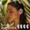 200 Pack Shower, Bathing,Ear Covers Clear Disposable Ear Protectors Waterproof Ear Covers for Hair Dye,Waterproof Plastic Ear Shower Caps view 3