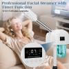 Professional Facial Steamer, Hot Mist Spray, Stand Facial Steamer for Esthetician, Timer Function, Vaporizador Face Steamer on Wheel, for Home Salon SPA view 3