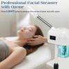 Professional Facial Steamer, Hot Mist Spray, Stand Facial Steamer for Esthetician, Timer Function, Vaporizador Face Steamer on Wheel, for Home Salon SPA view 4