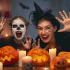 Halloween Glitter Gel for Body, Face, Hair and Lip, Color Changing Glitter Gel Under Light (Halloween) view 4