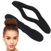 4Pcs Magic Sponge Clip Foam Donut Hair Styling Bun Curler Tool Maker Ring Twist view 1