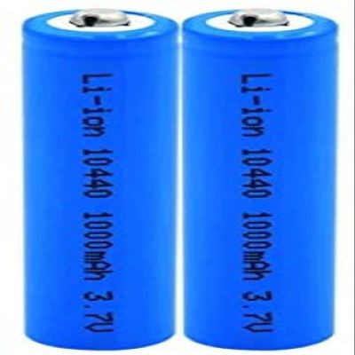 IEVEDIVB 3.7 V ion batteries, 1000 MAh, 10440, replacement cells for Torch electric shaver, PC 2pcs