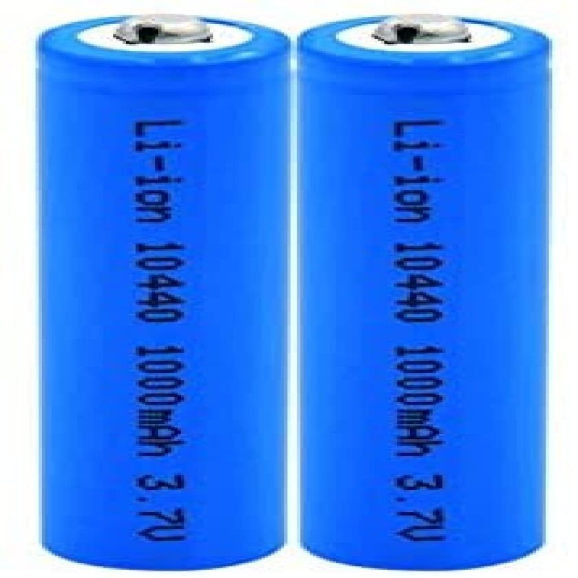 IEVEDIVB 3.7 V ion batteries, 1000 MAh, 10440, replacement cells for Torch electric shaver, PC 2pcs