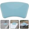 CATIEBYE Household Bathtub Pillow Soft Pu Rest for Back and Neck Support Quick Drying Bath Cushion Strong Cups Comfortable Soaking Tub Accessory for Relaxation view 4